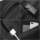 Expandable Laptop Backpack – 22-37L, 17.3-Inch Fit & USB Charging Port