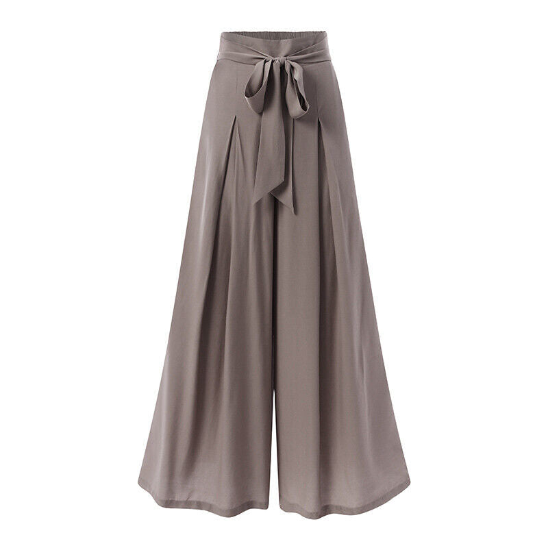 Plus-Size Wide-Leg Work Pants for Women - Stylish Fall Edition - Comfortable & Versatile Office Wear