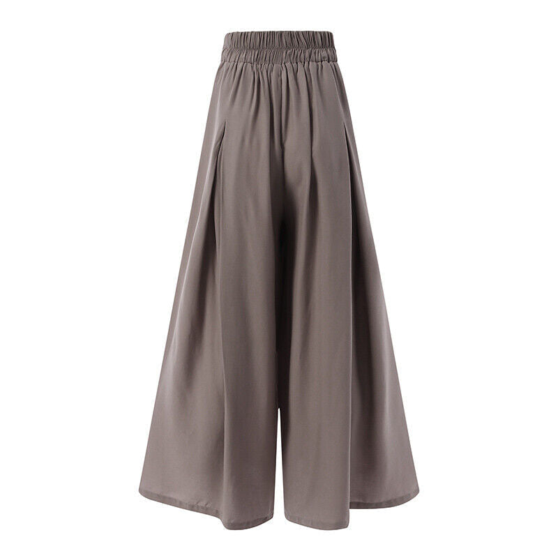 Plus-Size Wide-Leg Work Pants for Women - Stylish Fall Edition - Comfortable & Versatile Office Wear