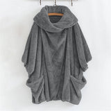 WinterSnugBreeze Plus-Size Women's Hooded Windbreaker Jacket - Lightweight, Water-Resistant, Stylish Outerwear for Cold Weather