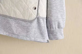 Plus Size Diamond-Quilted Hooded Jacket - Stylish Fall Edition for Women