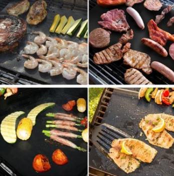 Antihaft-Grillmatte 2er-Set – Perfekte Grill-Ergebnisse ohne Rückstände | Ideal für Sauberes Grillen