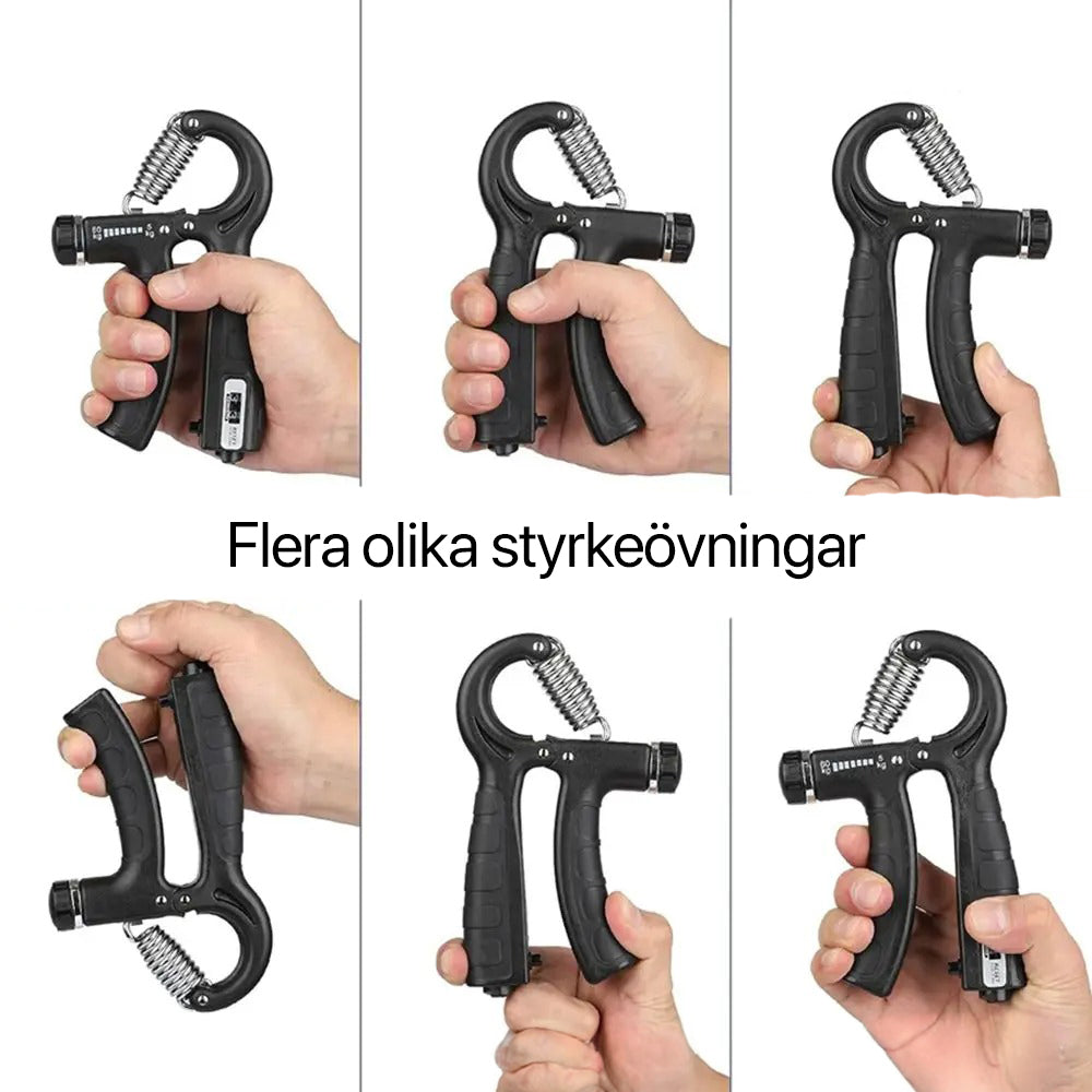 Adjustable Grip Strength Trainer (10-100kg) - Build Stronger Hands & Fingers for Enhanced Performance