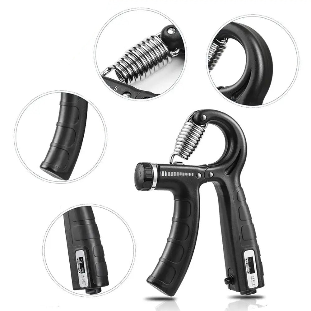 Adjustable Grip Strength Trainer (10-100kg) - Build Stronger Hands & Fingers for Enhanced Performance