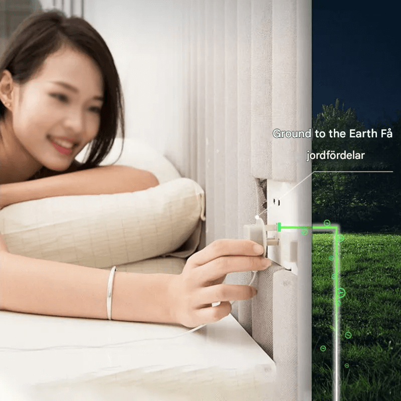 Premium Grounding Sheet with Silver Threads - Enhance Sleep Quality & Boost Health Naturally