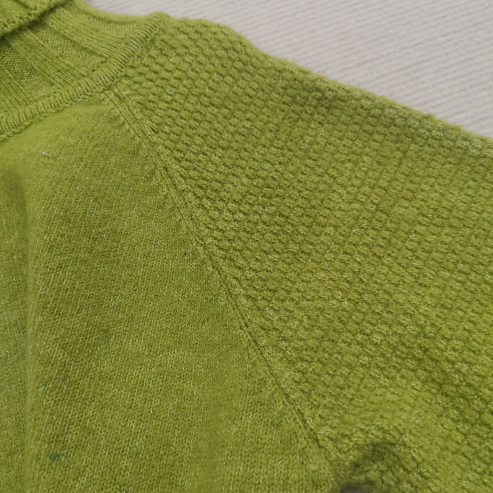 Women's oversized turtleneck sweater in fall-leaf color - Nora