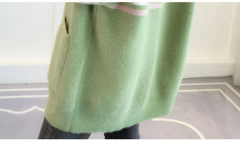 Fall Magic Plus-Size Cozy Knitted Sweater - Perfect for Autumn Comfort