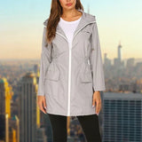 Women's hooded coat, view 4