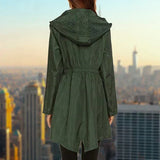 Women's hooded coat, view 6