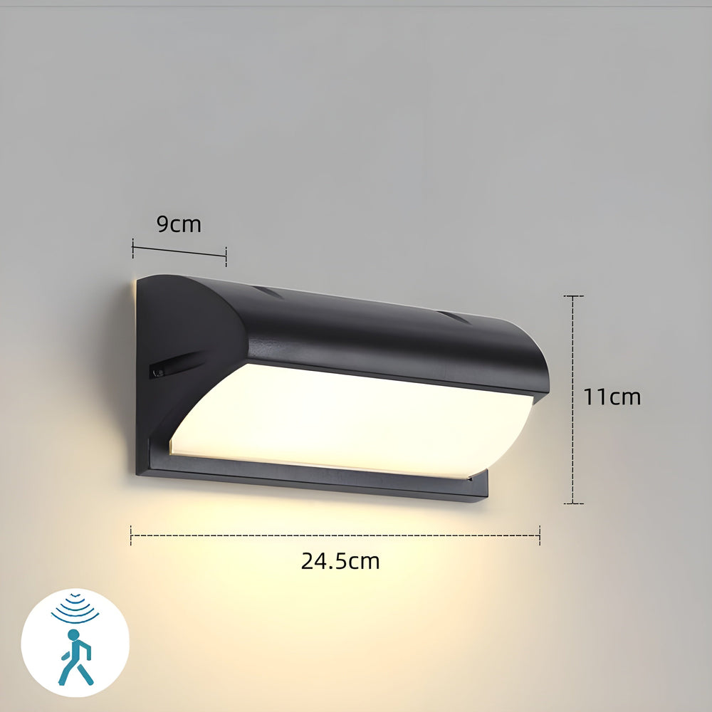 LED Outdoor Wall Light – IP65 Waterproof, Motion Sensor & Aluminum Body