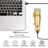 BowLift | Professional Hair Clippers for men gold Set | Gold Hair Clippers Cordless