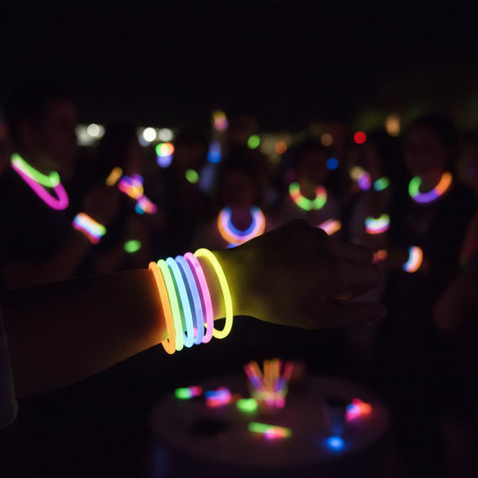 Glow Sticks – Halloween Party Favors, Multi-Pack & Evening Event Accessory