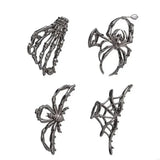 Halloween Accessories Hair Clips Spider Bat Designs