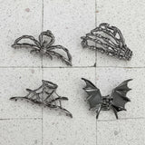 Halloween Accessories Hair Clips Spider Bat Designs
