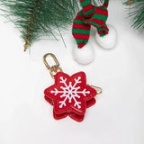 Mini Storage Bag Keychain – Halloween, Christmas & PU Leather Design