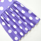 Halloween Costumes Kids Dress Polka Dot Ruffle Party Outfit
