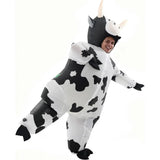 Halloween Costumes Adult Inflatable Funny Cow Outfit