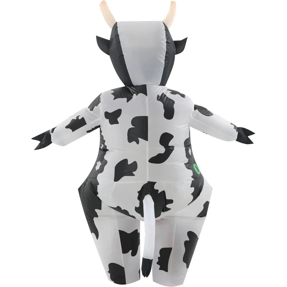 Halloween Costumes Adult Inflatable Funny Cow Outfit
