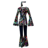 Halloween Costumes Adult Retro Hippie Bell Bottom Set