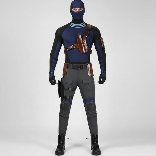 Tactical Hero Bodysuit Costume – Adult, Halloween & Cosplay Set