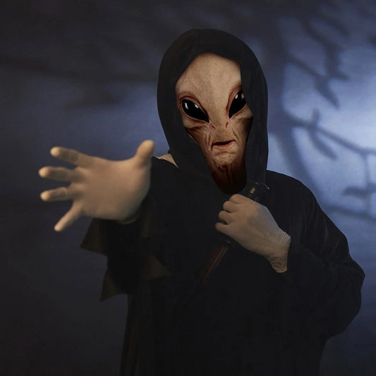 Alien Mask – Spooky Design, Halloween Party & Costume Accessory
