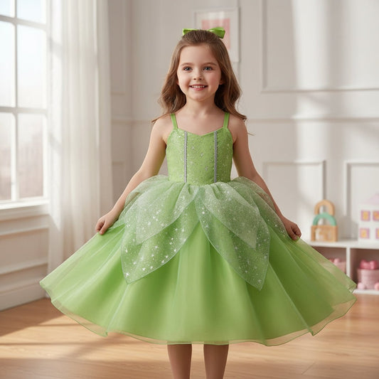 Fairy Princess Dress Costume Set – Girls, Halloween & Dress-Up