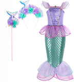 Halloween Costumes Girls Mermaid Dress Costume