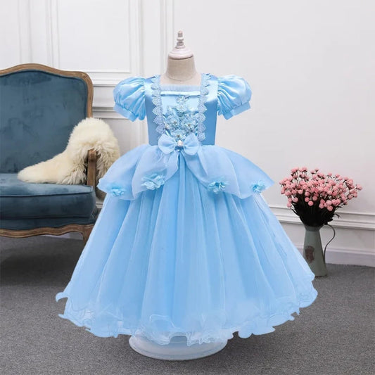 Princess Ball Gown Costume – Girls, Halloween & Fancy Dress
