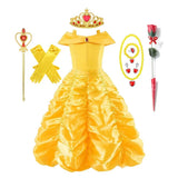 Halloween Costumes Girls Princess Ball Gown Dress