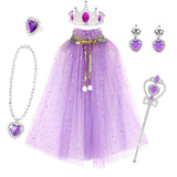 Halloween Costumes Girls Princess Cape Accessory Set