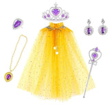 Halloween Costumes Girls Princess Cape Accessory Set