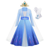 Halloween Costumes Girls Princess Dress Kids Party Gown