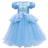 Halloween Costumes Girls Princess Dress Lace Party Gown