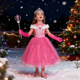 Halloween Costumes Girls Princess Party Dress