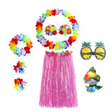 Halloween Costumes Hawaiian Hula Party Outfit Set