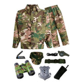 Halloween Costumes Kids Camo Soldier Set Adventure Outfit