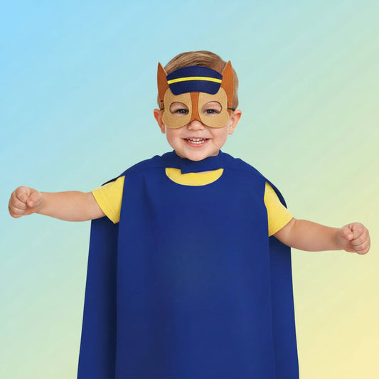 Kids Halloween Costume Set – Cape, Mask & Lightweight Design