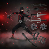 Halloween Costumes Kids Ninja Outfit Set