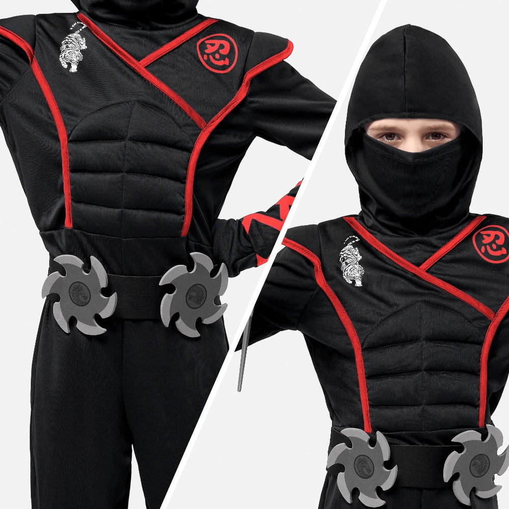 Halloween Costumes Kids Ninja Outfit Set