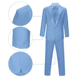 Halloween Costumes Mens Formal Suit Hat Outfit