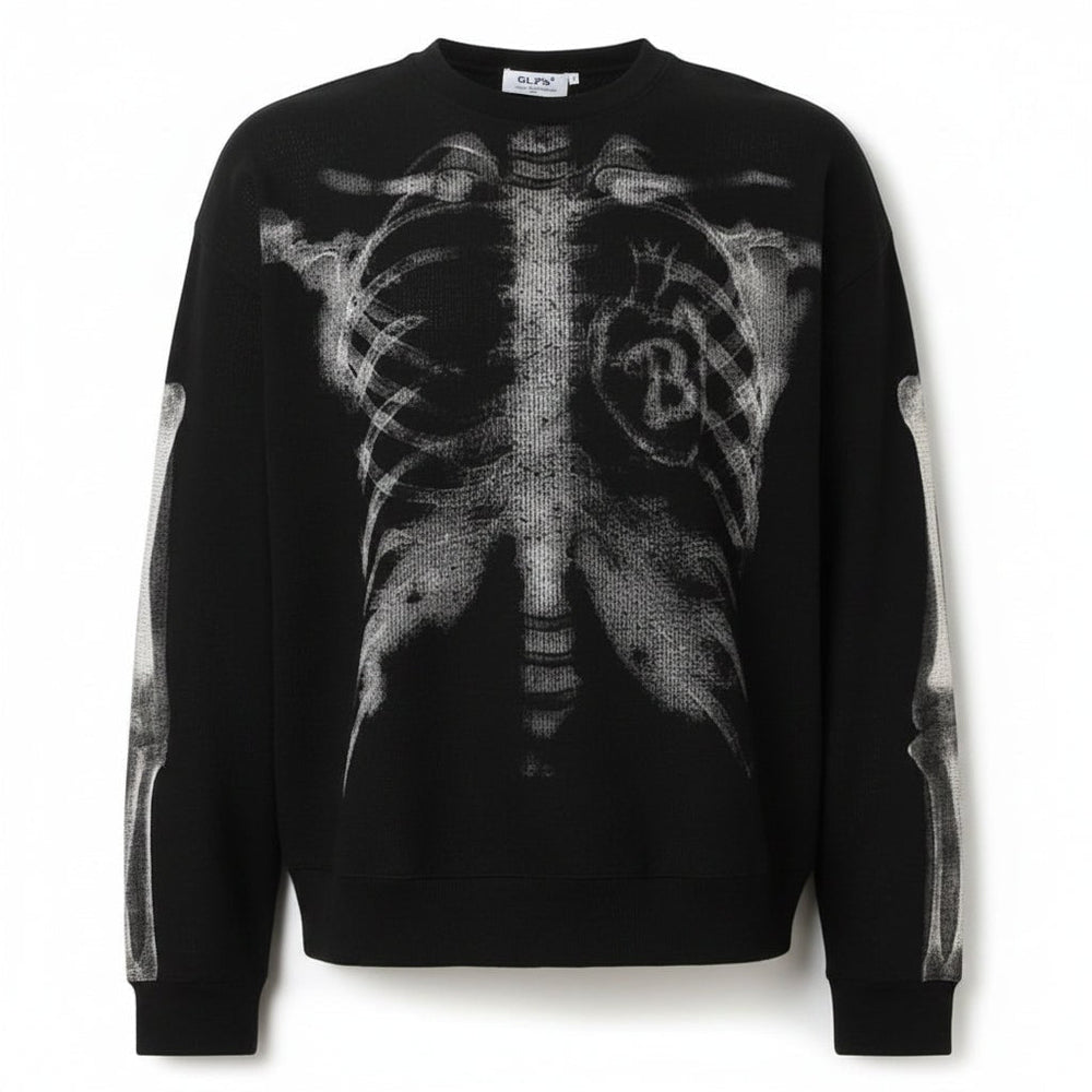 Halloween Costumes Mens Skeleton Shirt Outfit