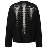 Halloween Costumes Mens Skeleton Shirt Outfit