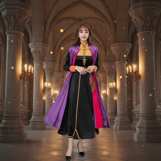Princess Dress Cape Costume – Women's, Woven Fabric & Halloween Ready