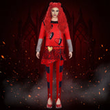 Halloween Costumes Women's Cosplay Outfit Long Sleeve Dress