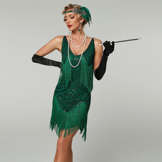 Flapper Fringe Dress – Women's, 1920s Style & Halloween Costume