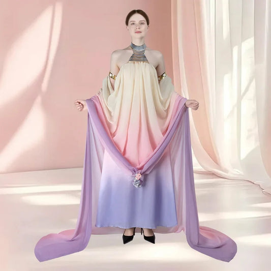Women's Galaxy Princess Halloween Costume – Flowing, Fantasy & Multiple Sizes