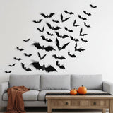 Halloween Decoration 3D Bat Wall Stickers Party Set