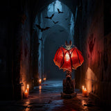 Halloween Decoration Bat Lamp Spooky Home Accent