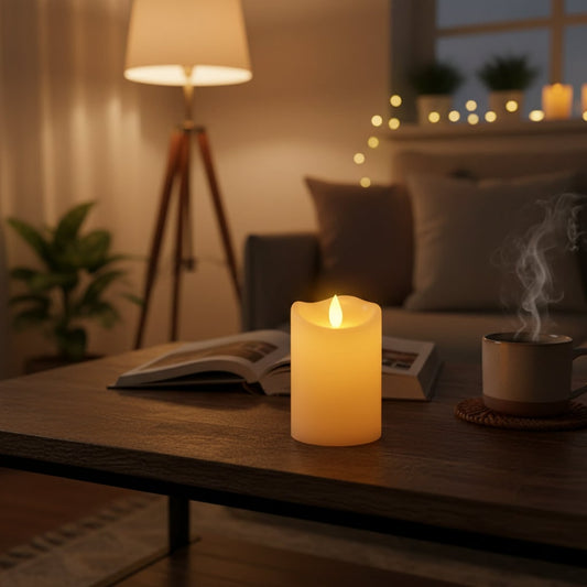 LED Tealight Candles – Flameless Design, Battery Operated & Multiple Colors