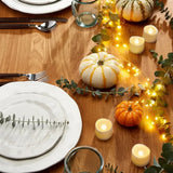 Halloween Decoration Flameless LED Tea Light Candle Set
